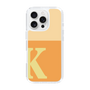 Slim Protection Case［ オリジナル - initial two tone - K orange ］