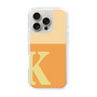 Slim Protection Case［ オリジナル - initial two tone - K orange ］
