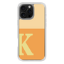 Slim Protection Case［ オリジナル - initial two tone - K orange ］