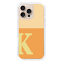 Slim Protection Case［ オリジナル - initial two tone - K orange ］