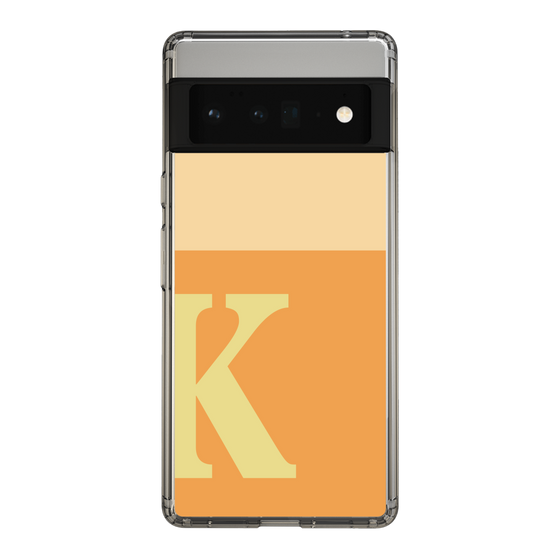 Slim Protection Case［ Original - initial two tone - K orange ］