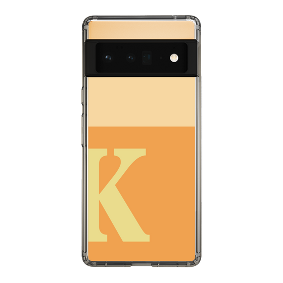 Slim Protection Case［ Original - initial two tone - K orange ］