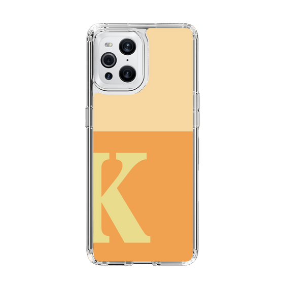 Slim Protection Case［ Original - initial two tone - K orange ］