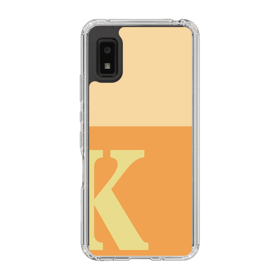 Slim Protection Case［ Original - initial two tone - K orange ］