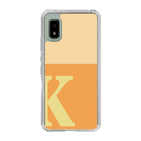 Slim Protection Case［ Original - initial two tone - K orange ］