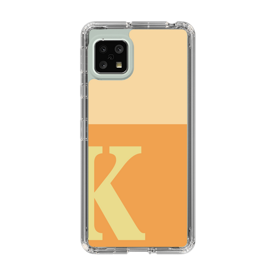 Slim Protection Case［ Original - initial two tone - K orange ］