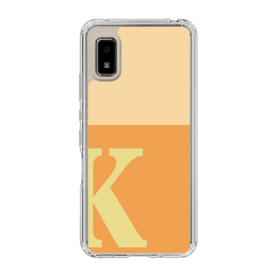 Slim Protection Case［ Original - initial two tone - K orange ］