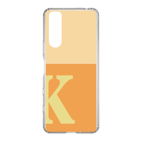 Slim Protection Case［ Original - initial two tone - K orange ］