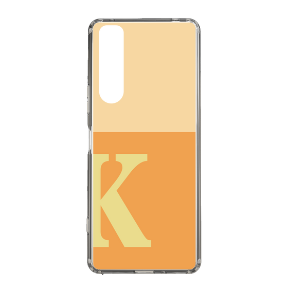 Slim Protection Case［ Original - initial two tone - K orange ］