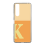 Slim Protection Case［ Original - initial two tone - K orange ］