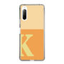 Slim Protection Case［ Original - initial two tone - K orange ］