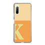 Slim Protection Case［ Original - initial two tone - K orange ］