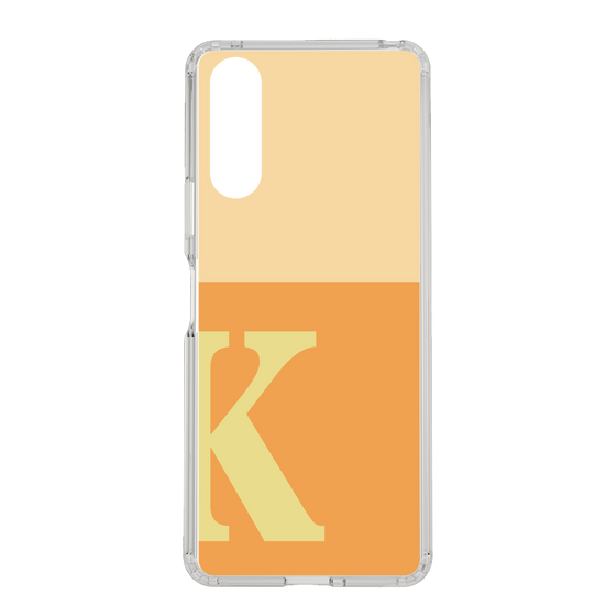 Slim Protection Case［ Original - initial two tone - K orange ］