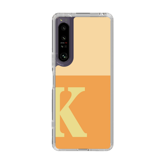 Slim Protection Case［ Original - initial two tone - K orange ］