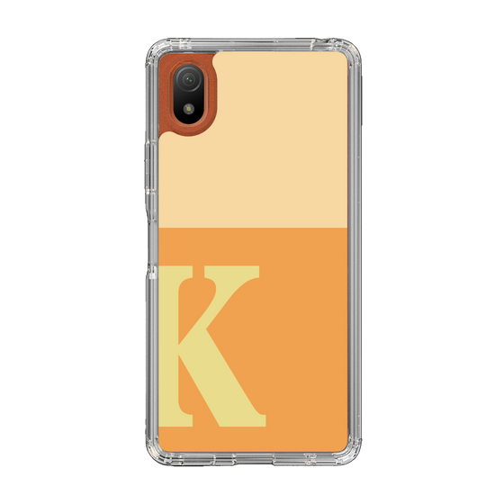 Slim Protection Case［ Original - initial two tone - K orange ］