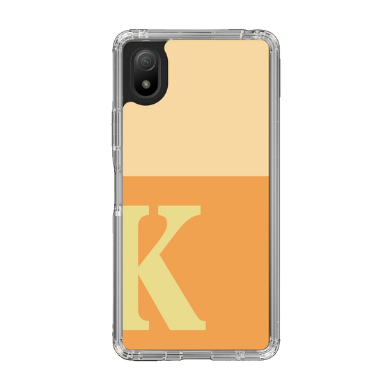 Slim Protection Case［ Original - initial two tone - K orange ］