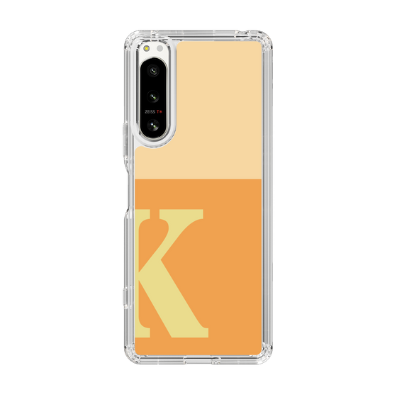 Slim Protection Case［ Original - initial two tone - K orange ］