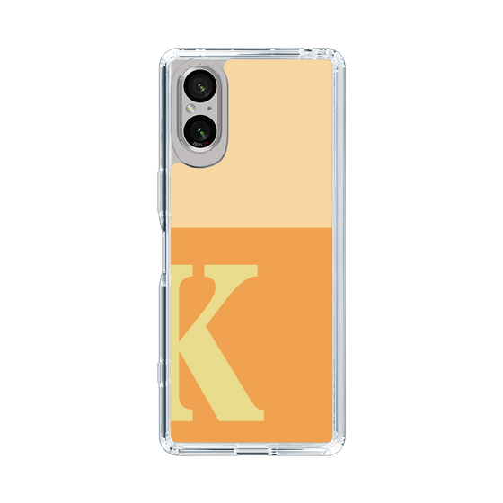 Slim Protection Case［ Original - initial two tone - K orange ］