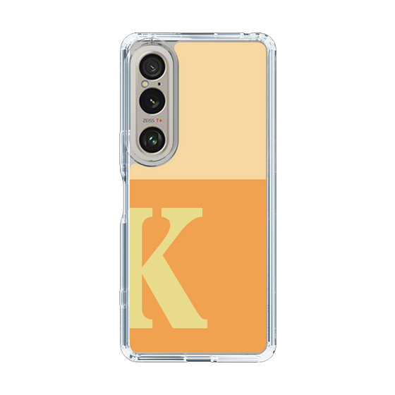 Slim Protection Case［ Original - initial two tone - K orange ］