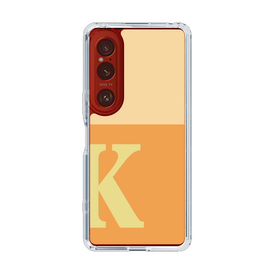 Slim Protection Case［ Original - initial two tone - K orange ］