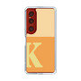 Slim Protection Case［ Original - initial two tone - K orange ］