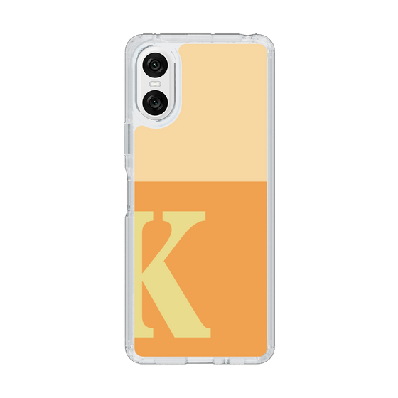 Slim Protection Case［ Original - initial two tone - K orange ］