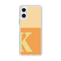 Slim Protection Case［ Original - initial two tone - K orange ］