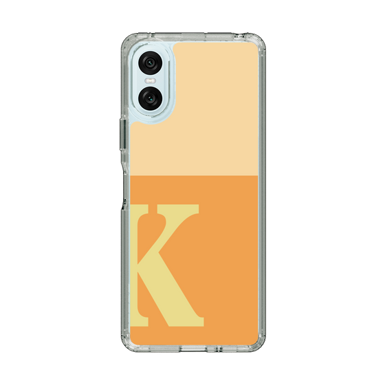 Slim Protection Case［ Original - initial two tone - K orange ］