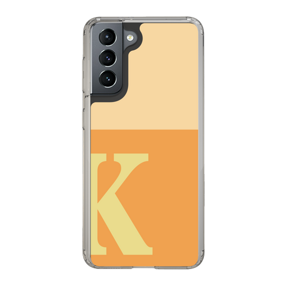 Slim Protection Case［ Original - initial two tone - K orange ］