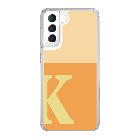 Slim Protection Case［ Original - initial two tone - K orange ］