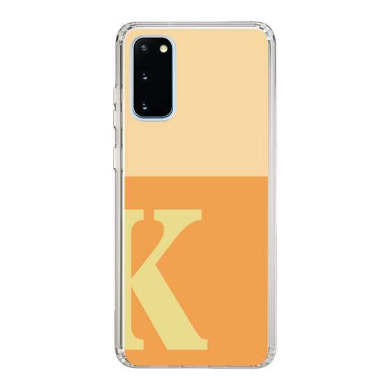 Slim Protection Case［ Original - initial two tone - K orange ］