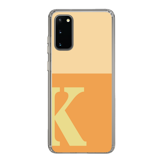 Slim Protection Case［ Original - initial two tone - K orange ］