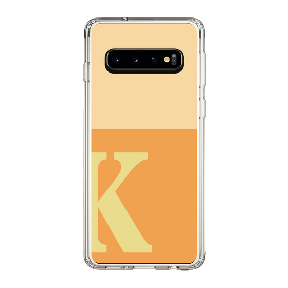 Slim Protection Case［ Original - initial two tone - K orange ］