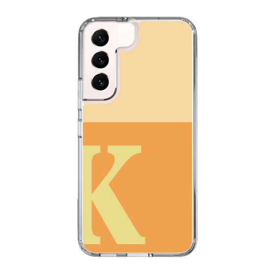 Slim Protection Case［ Original - initial two tone - K orange ］