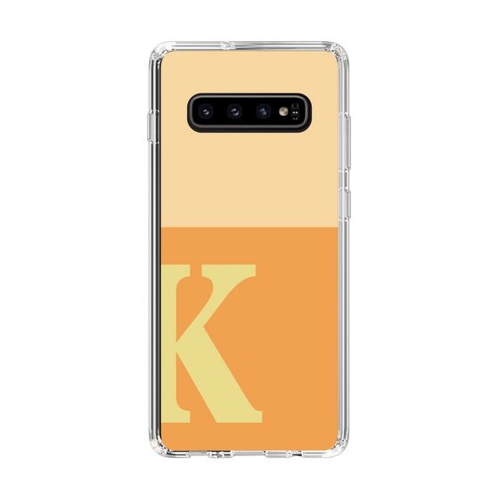 Slim Protection Case［ Original - initial two tone - K orange ］
