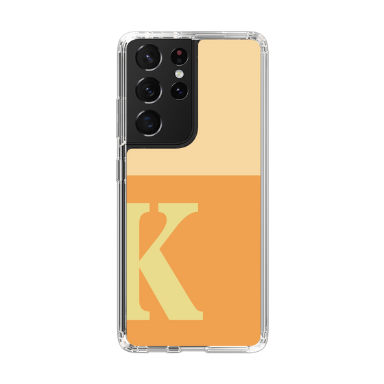 Slim Protection Case［ Original - initial two tone - K orange ］