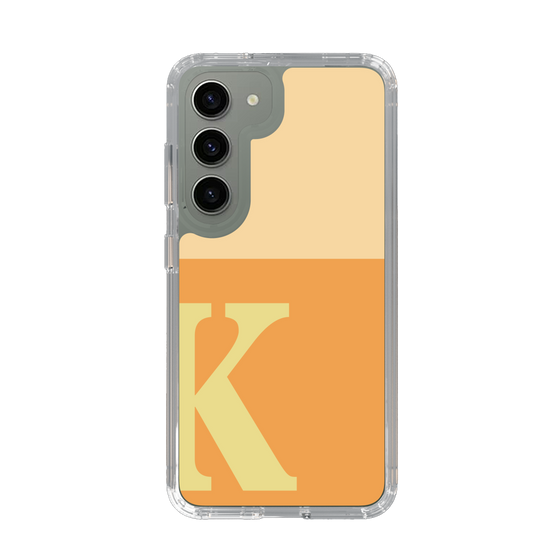 Slim Protection Case［ Original - initial two tone - K orange ］