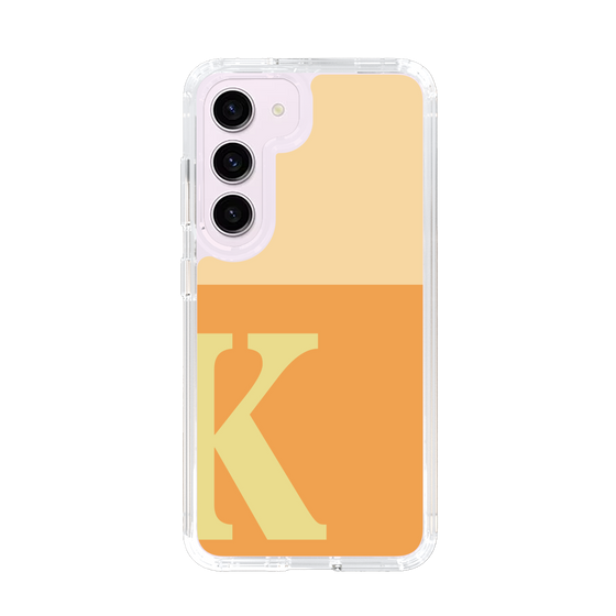 Slim Protection Case［ Original - initial two tone - K orange ］