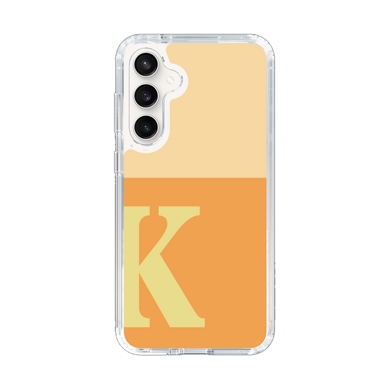 Slim Protection Case［ Original - initial two tone - K orange ］
