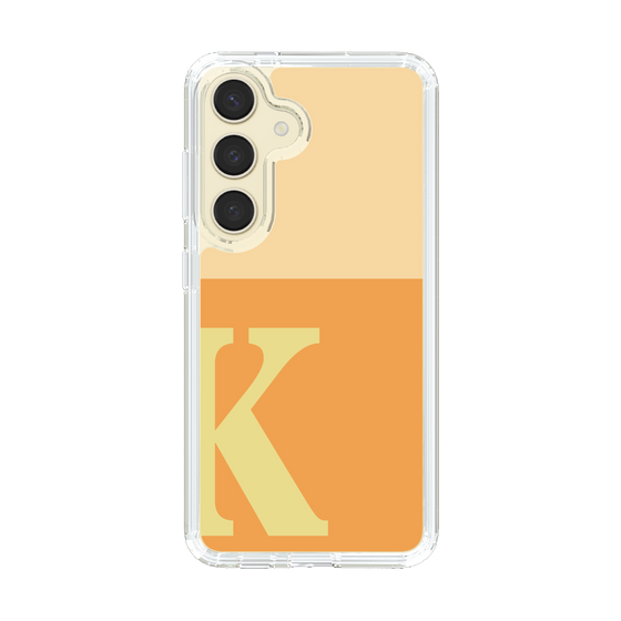 Slim Protection Case［ Original - initial two tone - K orange ］