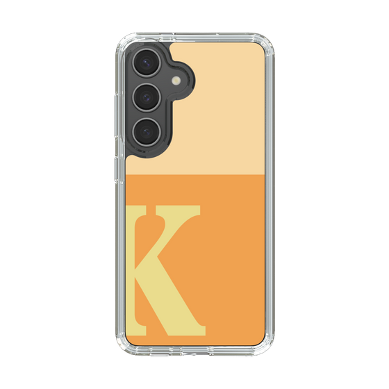Slim Protection Case［ Original - initial two tone - K orange ］