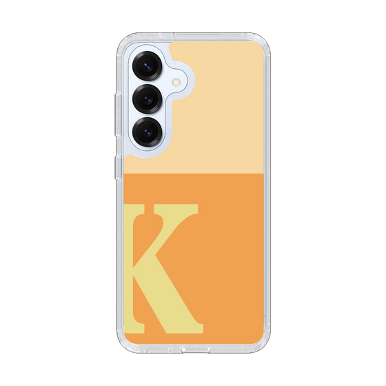 Slim Protection Case［ Original - initial two tone - K orange ］