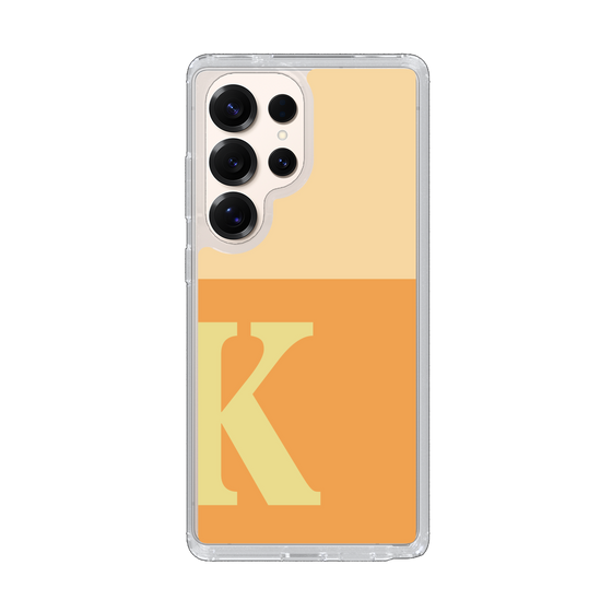 Slim Protection Case［ Original - initial two tone - K orange ］