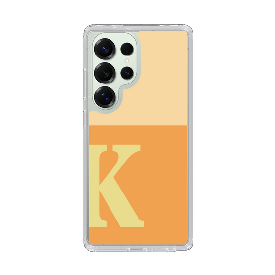 Slim Protection Case［ Original - initial two tone - K orange ］