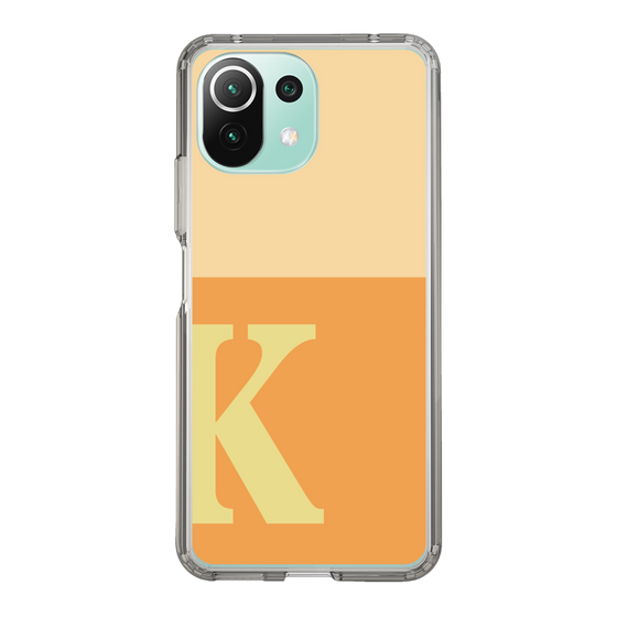 Slim Protection Case［ Original - initial two tone - K orange ］