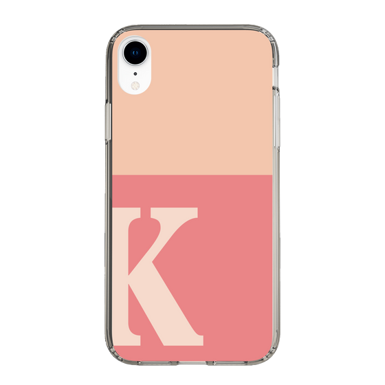 Slim Protection Case［ Original - initial two tone - K pink ］