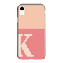 Slim Protection Case［ Original - initial two tone - K pink ］