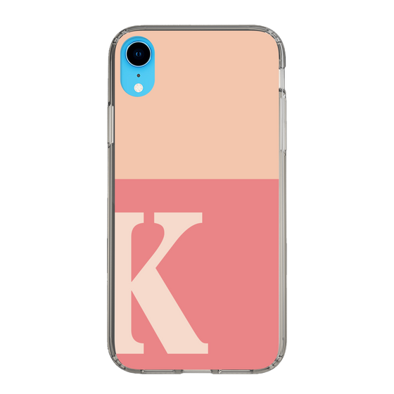 Slim Protection Case［ Original - initial two tone - K pink ］