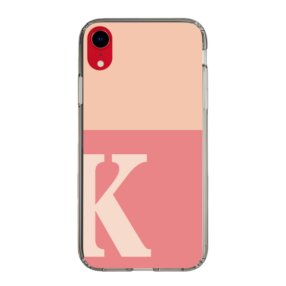 Slim Protection Case［ Original - initial two tone - K pink ］