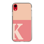 Slim Protection Case［ Original - initial two tone - K pink ］